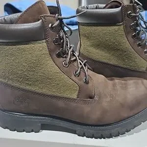 Timberland Men\'s Brown and Green Boots Size 8.5 M Timberland | Shoes | Timberland Mens Brown And Green Boots  main image 3